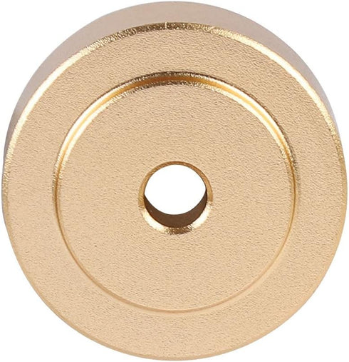 Aluminum Alloy Anti Vibration Amplifier Feet, 4PCS Shock Absorber Pads for Speakers (20 * 8mm, Gold)