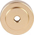 Aluminum Alloy Anti Vibration Amplifier Feet, 4PCS Shock Absorber Pads for Speakers (20 * 8mm, Gold)