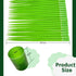 Youdepot writing pens, school supplies,Green Leaf Like Grass-Blade Pens Neutral Pen With Cover and Pen Holder, Easy Flow Black Ink, Pack Of 25 by YD Youdepot