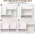 Desk Shelves Wood Desktop Orgnizer Shelf. Office Organization for Top of Desk Organizers and Accessories Bookshelf