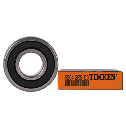 Timken 6204-2RSC3 Deep Groove Ball Bearing 20x47x14mm with Seals Contact