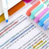 YOOUSOO 25 Pack Pastel Highlighters, Assorted Colours, Dual Tip Bible Highlighter, No Bleed Fluorescent Pens for School