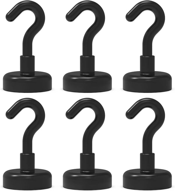 Magnetic Hooks for Refrigerator - Cruise Ship Accessories, 50LBS Super Magnets with Neodymium Rare Earth
