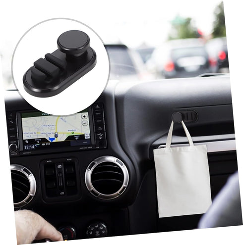 DOITOOL Storage Clip for Car Key Holder Self-Adhesive Cable Organizer for Tidy Cables Compact Design for Car Desk