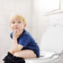 GAOMON 19'' Round Toilet Seat Soft Close with Toddler Seat Built In, Potty Training Toilet Seat Round Fits Both Adult