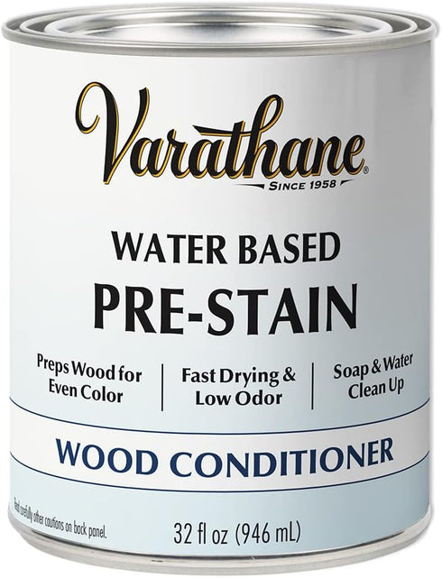 381123 Varathane Water Based Pre-Stain Wood Conditioner, Quart