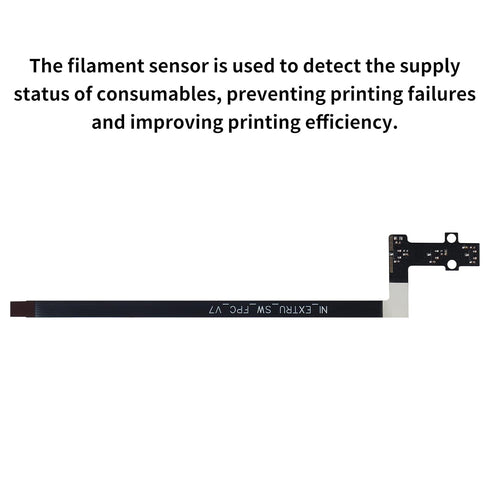 3D A1/ A1 Printer Accessories Mini Feed Hall Board: Filament Sensor Replacement with Ribbon FPC Cable for Detecting