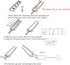 THMOOTHER 5-Pack 3.28FT (5) Matte White Pre-Drilled Clip Free LED Strip U Channel Diffuser, Tight and Flush Mounted