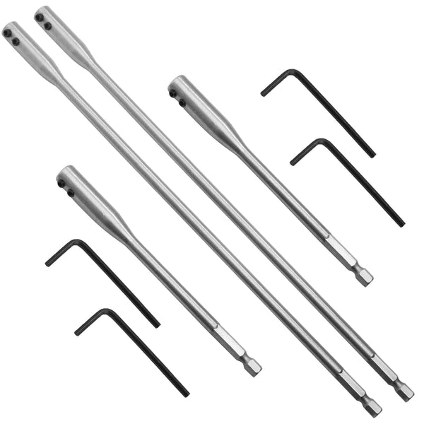 ISDVBUY 8 Packs High Carbon Steel Drill Bit Sets, Drill Extension Bits Holder