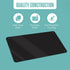 Houseables Magnetic Board, Black Memo Display Panel, 17.5" Wide x 12" High for Wall, Refrigerator, Writing