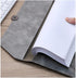 Folder Storage Bag, PU Leather File Set, Project File Bag with Sealing Button, Suitable for A4 Letter Size