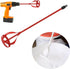 Paint Mixer, 1-5 Gallon Bucket Mortar Mixer for Drill, Steel Hex Rod Power Tool for Grout and Mortar