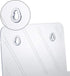 Yarlung 2 Pack Acrylic Brochure Holder, Clear Booklet Display Stand 8.5 x 11 Inches for Desk or Wall Mount