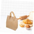 50pcs ABOOFAN Insulated Lunch Sack Thermal Insulation Bags Insulated Drink Carrier Nonwoven Milk Tea Bag Cup Carriers
