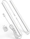 Plug-in Under Cabinet Lighting, Dimmable Counter Lights for Kitchen, 2pcs 12 Inch,