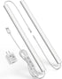 Plug-in Under Cabinet Lighting, Dimmable Counter Lights for Kitchen, 2pcs 12 Inch,