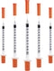 U-100 1cc Syringes with 31g 5/16" (8mm) , Individually Wrapped, Pack of