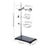PATIKIL Lab Stand Set - 16 Inch Stand & Clamp Set with Flask Clamp & 2 Retort Rings for Chemistry Laboratory