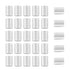Luomorgo 100 Pcs 3/64" Aluminum Crimping Loop Sleeve, Wire Rope Sleeves Cable Ferrule