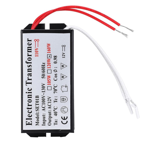 12V LED Driver 110V to 12V 160W Voltage Converter for Low Voltage