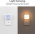 Dimmable 4 Settings, 2 Pack, 82179 Lights by Night LED Night Light, Plug-in, Dusk to Dawn Sensor, Adjustable, Compact