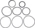 ApplianPar Coil Roofing Nailer O-Ring Gasket Kit for Hitachi NV45AB NV45AB2 NV50AP NV50AP2 NV45AE Power Tool 883892