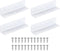 uxcell 4Pcs L-Shaped Brackets Corner Brace, 0.98"x0.98"x3.94" Corner Bracket Shelf Bracket Right