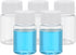 PATIKIL 5 Pcs 20ml PET Wide Mouth Reagent Bottles with Screw Cap for Lab Liquid Storage