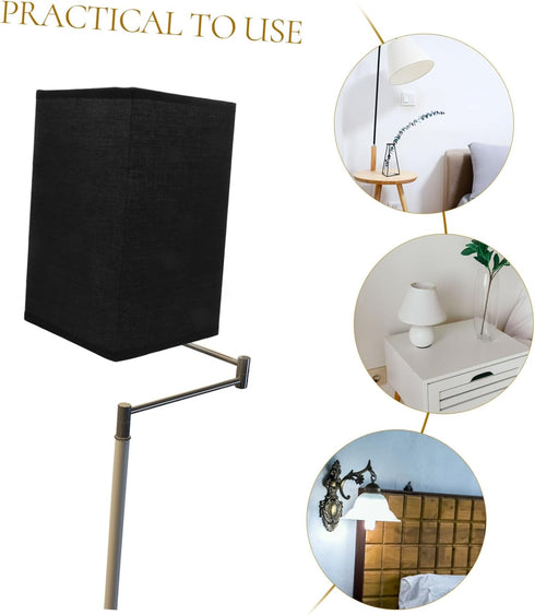 ORFOFE Fabric Lamp Shade Replacement for Table and Floor Lamps Simple Design Compatible Versatile Lamp Shade Cover