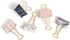 U Brands Fashion Binder Clips, Soft Dye with Gold Prongs, Office Organization Supplies, 32mm, 36 Count by U Brands