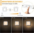 SZJIANDA Dimmable Kitchen,2 Pack Night Light with Auto Dusk Dawn Sensor, Night Lights Plug-into Wall with Brightness