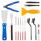 23Pcs 3D Printer Tool Kit, Accessories Removal Tools Includes Nozzle Cleaning Kit, Putty Knife Scraper, Brushes