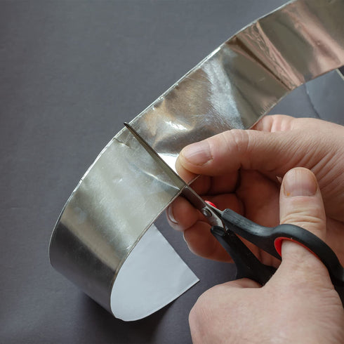 Lichamp HVAC Tape, Aluminum Foil Tape, Metal Insulation Tape for Ductwork, AC Air Conditioner Sealing, 2 inch x 70