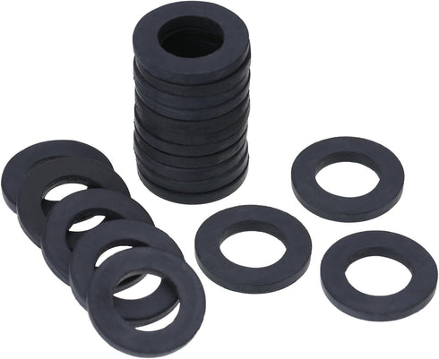 Shower Hose Washers Rubber Washers Seals for 1/2 Inch Shower Head and Hose, 20 Pack by Hotop