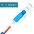 60 PCS Housun Heat Shrink Wire Connectors, 16-14 AWG Ring Terminals for Automotive Marine Applications
