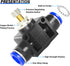 TAILONZ PNEUMATIC Air Flow Control Valve with Push-to-Connect Fitting, 6MM Tube OD SCF-6 (Pack of 5)