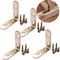 ZHome 505017MM Stainless Steel L Shape Corner Bracket Wall Shelves Hanging Brace Joint