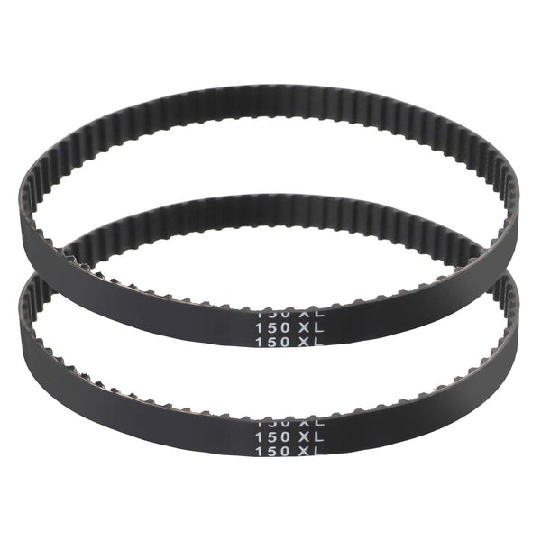 150Xl Series Industrial Timing Belt, Width 3/8 inch, 75 Teeth, 5.08mm Pitch, Pack of 2