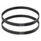 150Xl Series Industrial Timing Belt, Width 3/8 inch, 75 Teeth, 5.08mm Pitch, Pack of 2