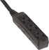 Woods 2611 8-Foot 3-Prong Indoor Extension Cord with 3 Outlets, Black