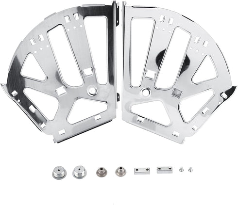 2pcs Shoes Drawer Cabinet Hinges, Stainless Steel Turing Rack Replacement Fittings, Heavy