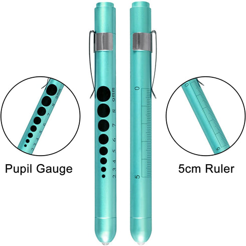 AOICRIE Diagnostic Medical Penlight, Mini Reusable LED Penlight Flashlight Pen Torch, Torch Doctor Nurse Emergency Pen