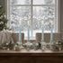 9 Inch, 4 Pack LampLust Flameless Taper Candles with Remote, Pastel Blue Candlesticks, LED Flickering Flameless Candles