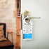Geyoga 50 Pack Real Estate Agent Door Hangers - Business Card Design for Open House Signs, Home Dorm Office Supplies