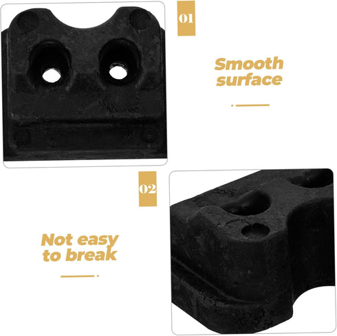 4pcs Counterweight ABOOFAN Base for Table and Floor Lamps Light Fixture Stabilizer Secure and Practical Chassis