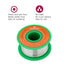 Solder Wire Rosin Core No Lead, Thin 0.6mm 50g Fine Solder with Flux, PB Free Electronics Soldering