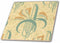 3dRose ct_22308_3 Art Nouveau Soft-Ceramic Tile - 8-Inch
