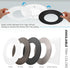 3-4 Inch 7.5W, 5CCT 2700K-5000K, 650LM, Dimmable 4 Inch LUXRITE Square LED Flush Mount & Recessed Light, Magnetic Trim