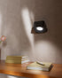360 4PC Adjustable Magnetic Base for Wall Sconces, Universal Replacement Fit All Wall Lights, Includes Adhesive