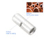 40PCS Butt Terminal Electrical Wire Connectors, Gauge 8 6 4 Tinned Copper Crimp Splices Cable Ferrules